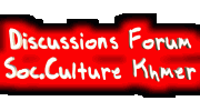 My Discussions Forum On and About Cambodia